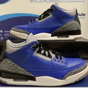 Air Jordan 3 Varsity Royal Cement Men’s Size 14